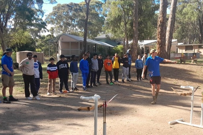 Year 7 Boys Camp Doxa Malmsbury